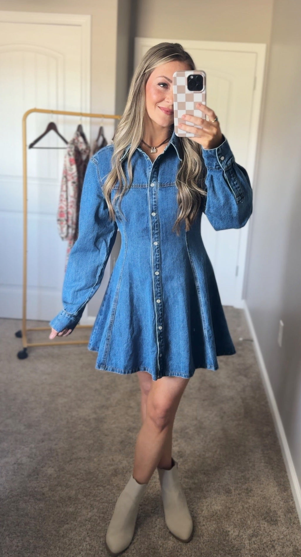 Everly Denim Dress