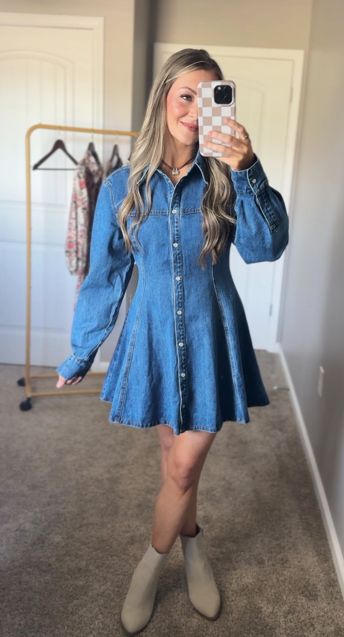 Everly Denim Dress