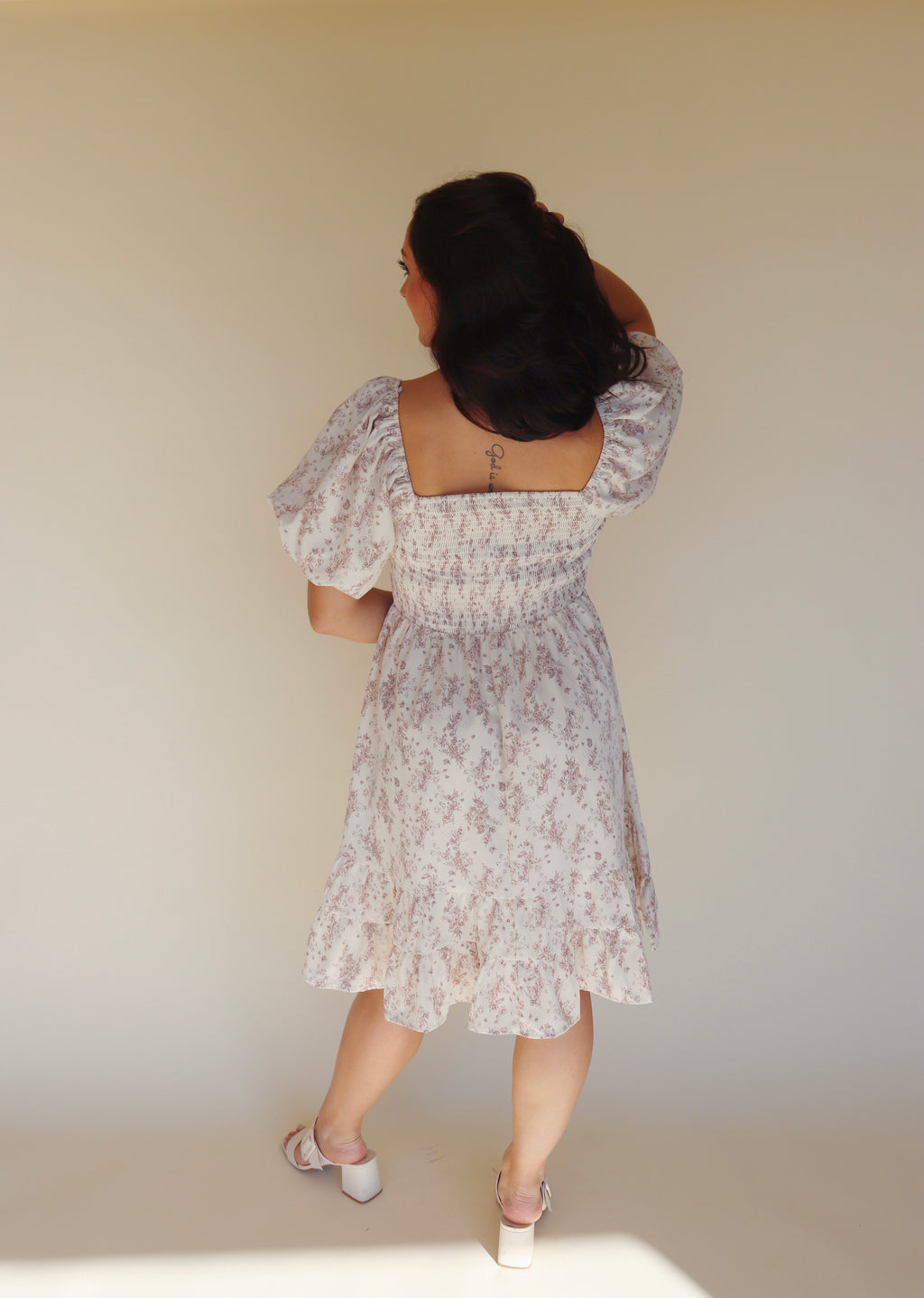 Falling for bows dress
