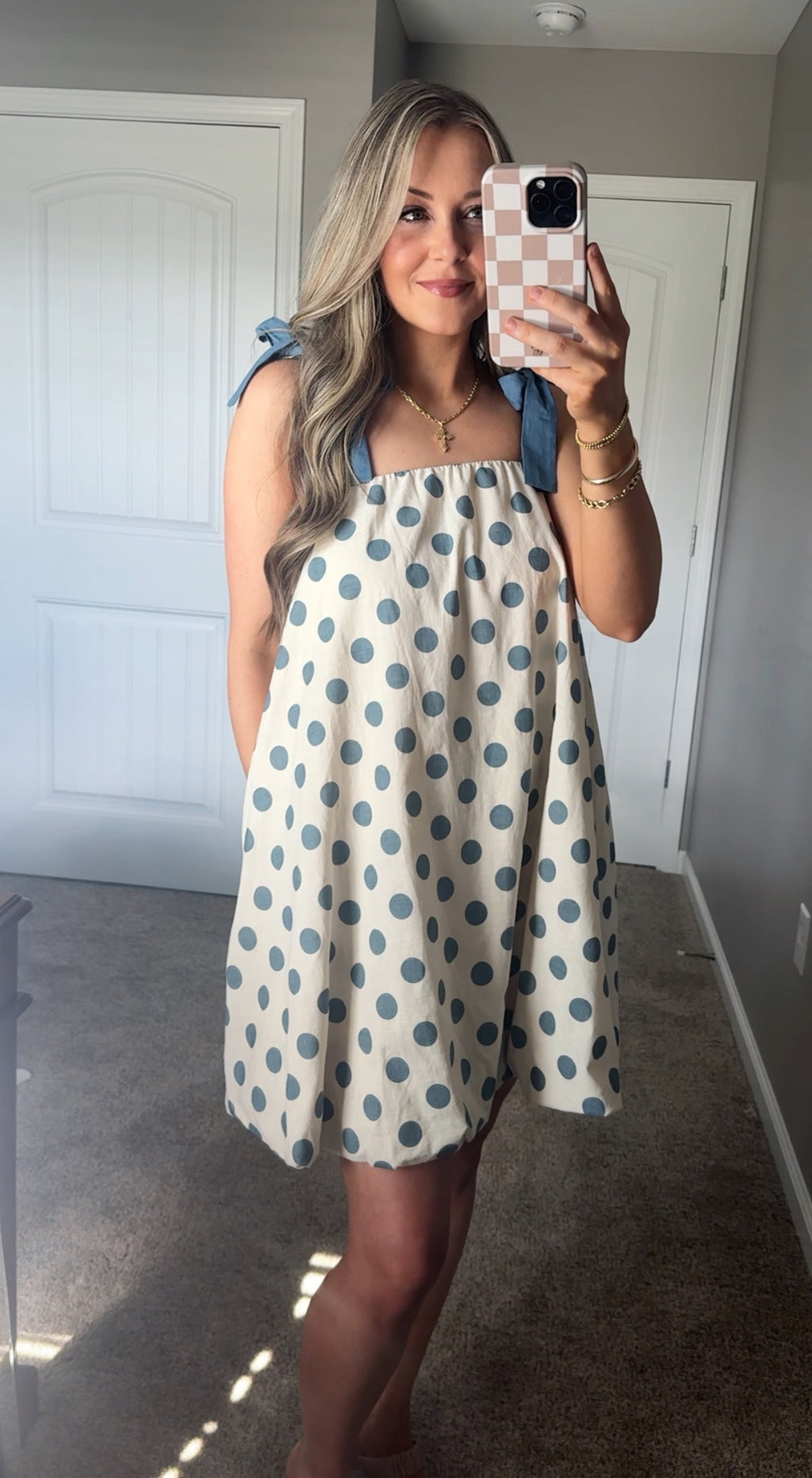 Daisy Dotted Dress