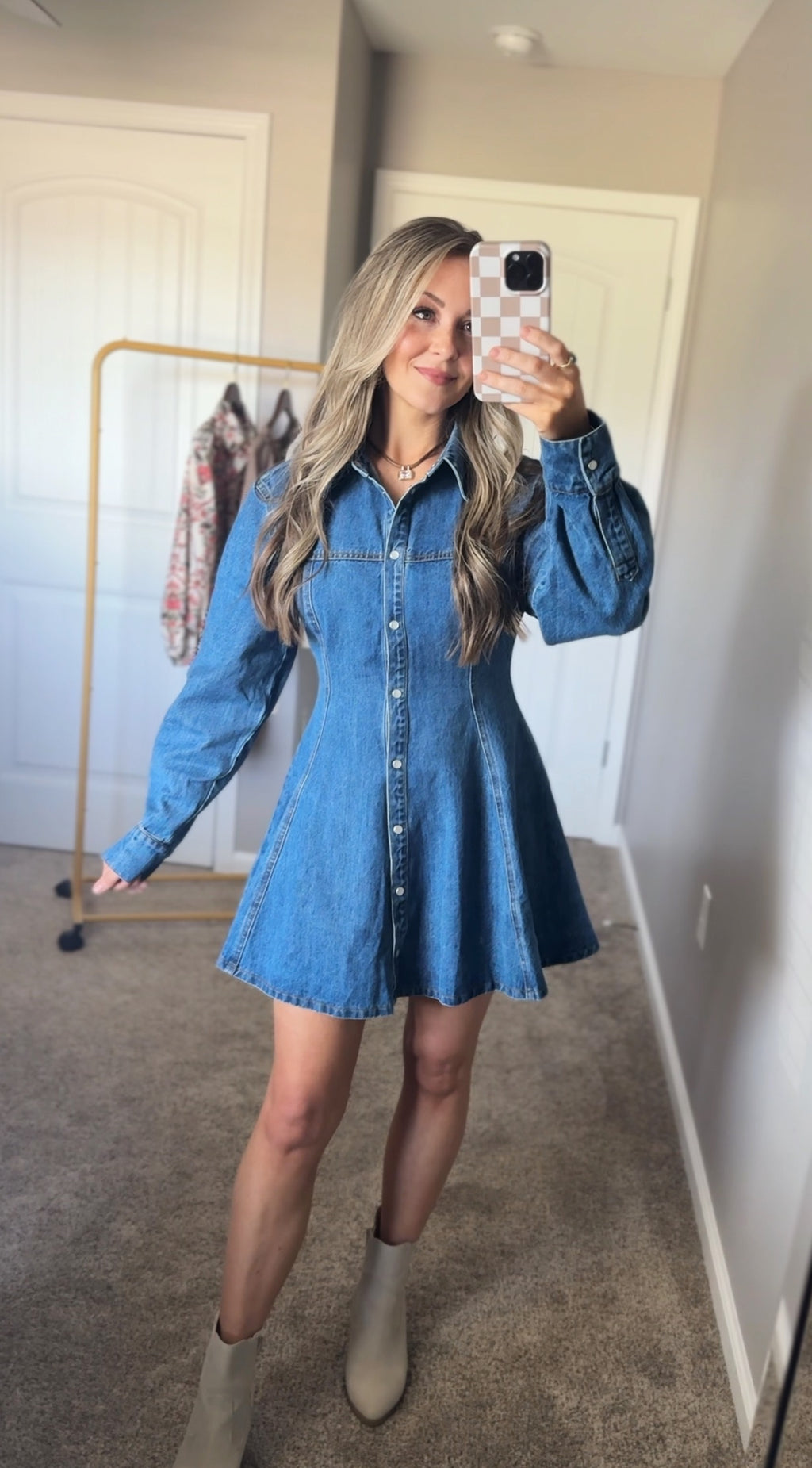 Everly Denim Dress