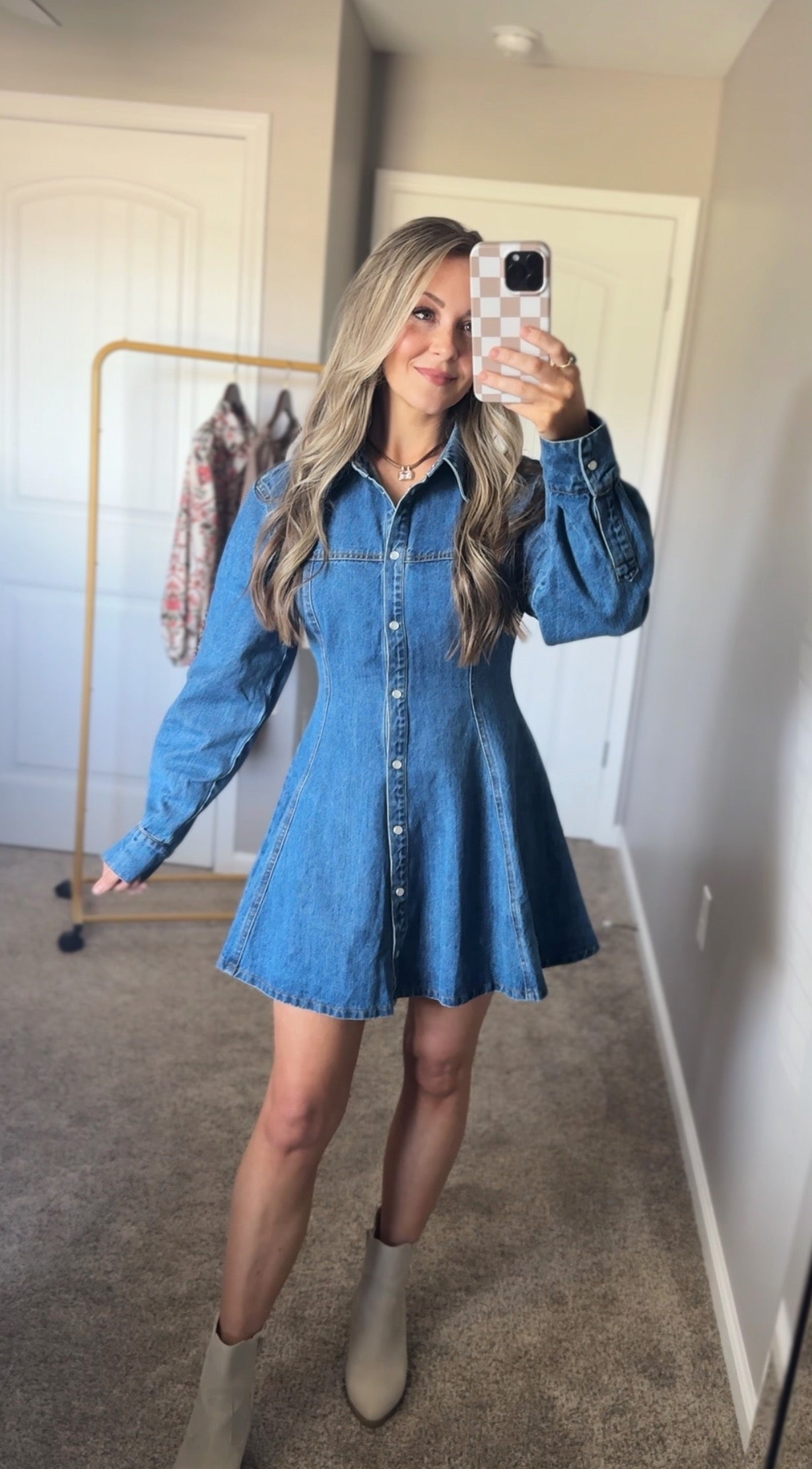 Everly Denim Dress