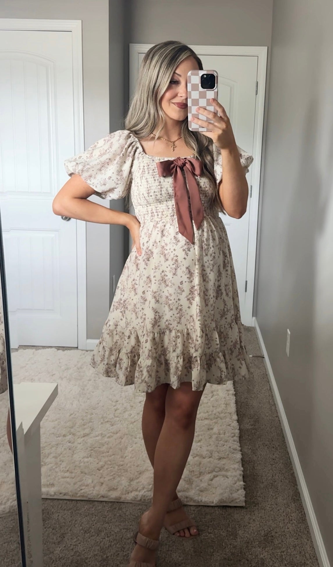 Falling for bows dress