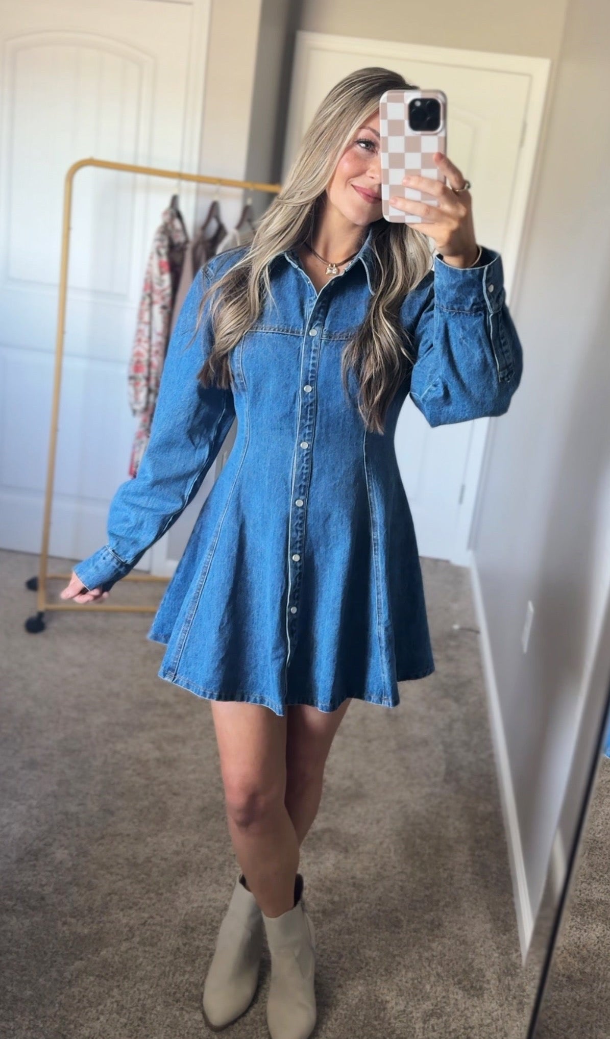 Everly Denim Dress