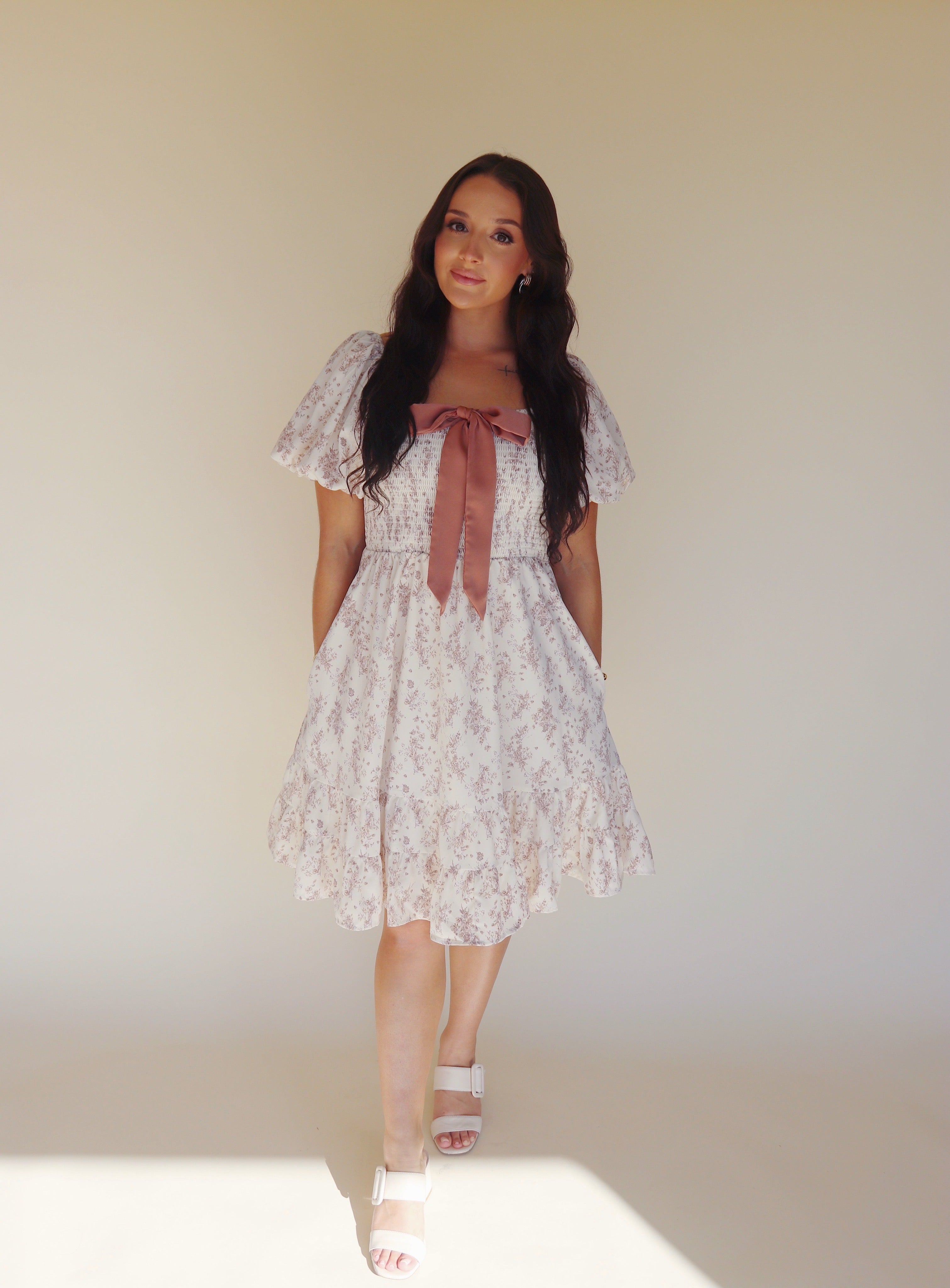 Falling for bows dress