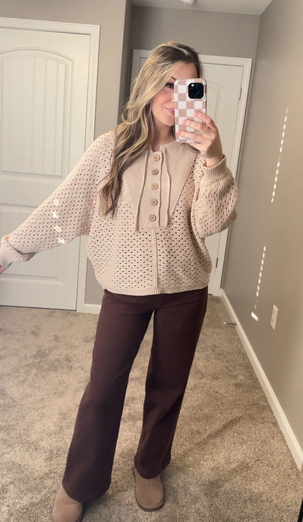 Oatmeal Cozy Sweater