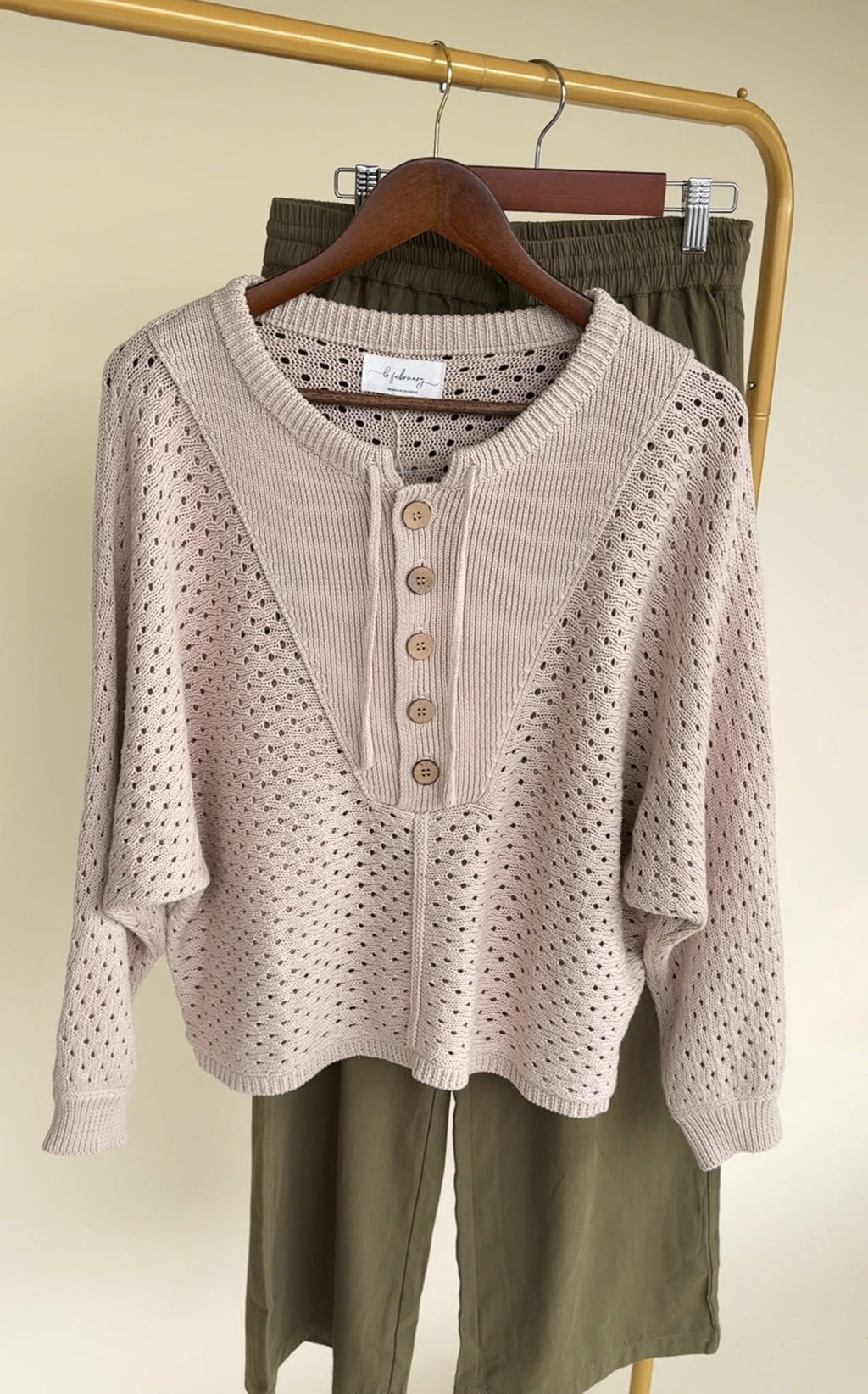Oatmeal Cozy Sweater