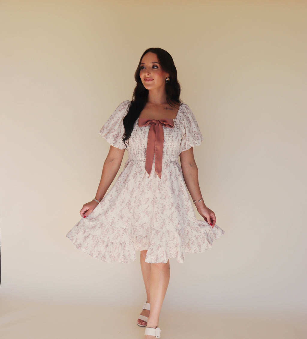 Falling for bows dress